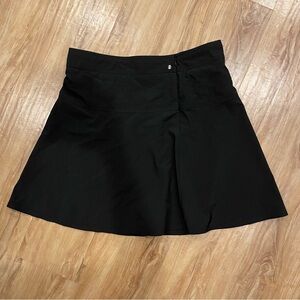 Izod Women's Golf Tennis Skort Black, Size 10, Polyester